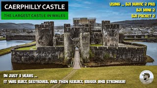 Caerphilly Castle  The Largest in Wales 2nd in Britain [upl. by Okim]