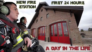 First 24 Hours in a New Fire Station  A Day in the Life [upl. by Odnamra223]