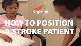 How To Position A Stroke Patient [upl. by Gnol]