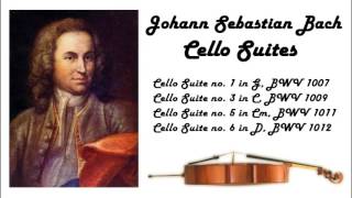 Johann Sebastian Bach  Cello suites in 432 Hz great for reading or studying [upl. by Ainak106]